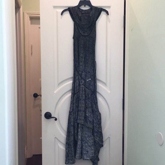 Gypsy05 high low printed dress w belt - Picture 5 of 7